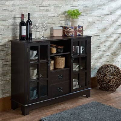 Espresso Console Table G75803