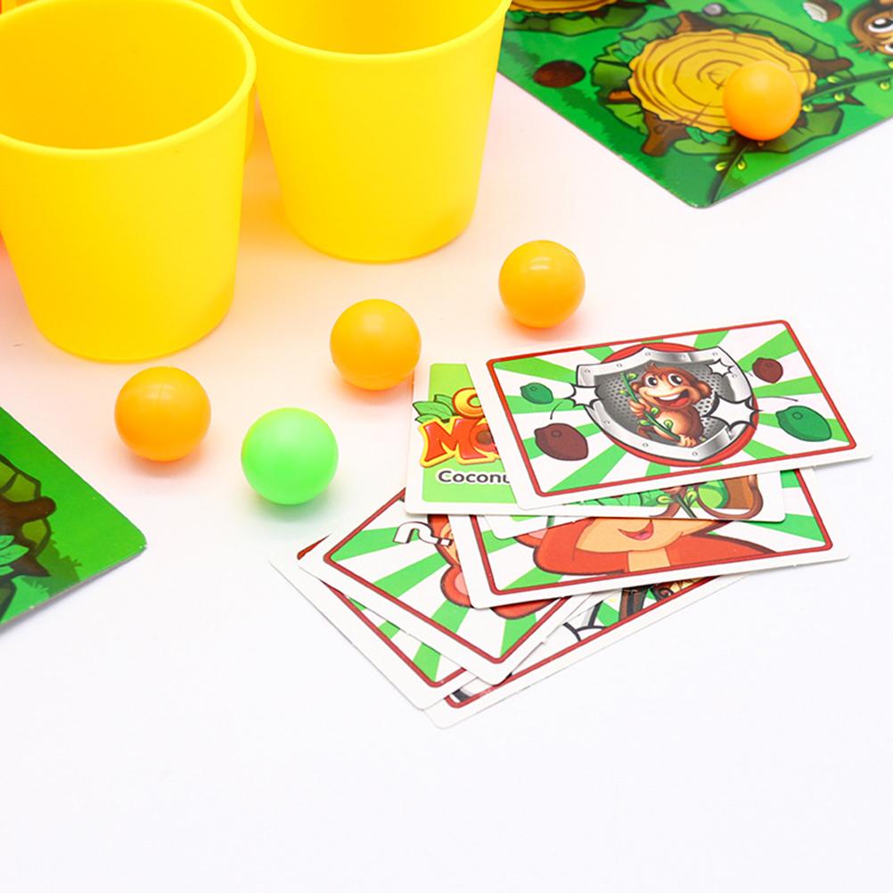 Funny Monkey Shooting Basket Toy Party Board Game V501