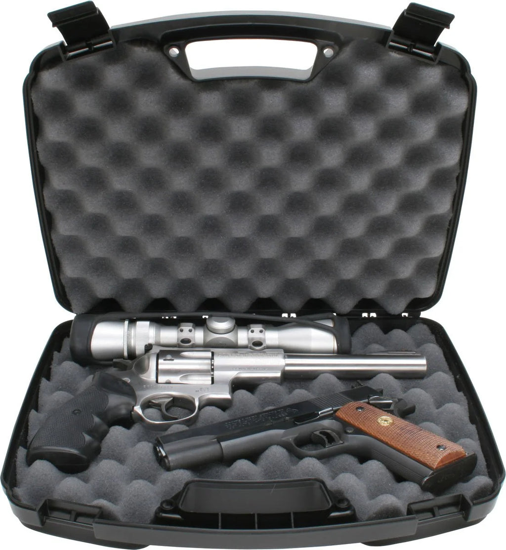 Two Handgun Case Textured Polypropylene D21172