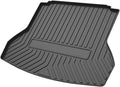Black Pack of 2 Heavy Duty Rubber Trunk Liner Tray B476