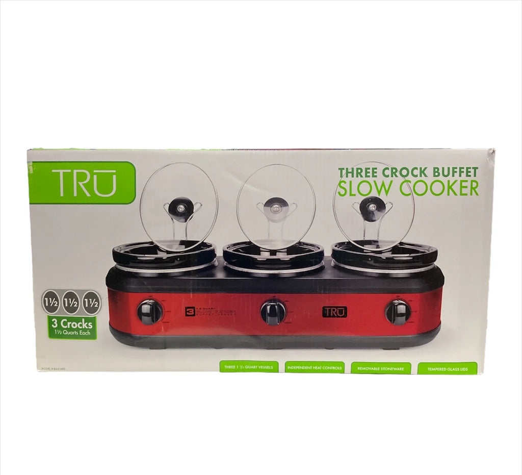 Red 1.5 Quart Slow Cooker F98825