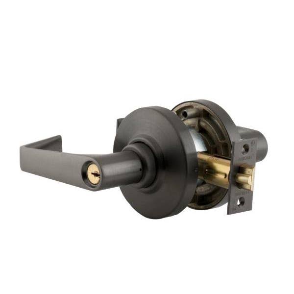 Bronze Finish Cylindrical Lockset with Lever K95232