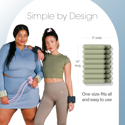 Adjustable Silicone Wrist & Ankle Weights Set K426776