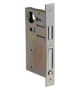 2-1/2x22 Backset Pocket Door Lock with Pull Satin Chrome Finish B895694