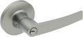 Satin Chrome Lever Entry/Office U2314