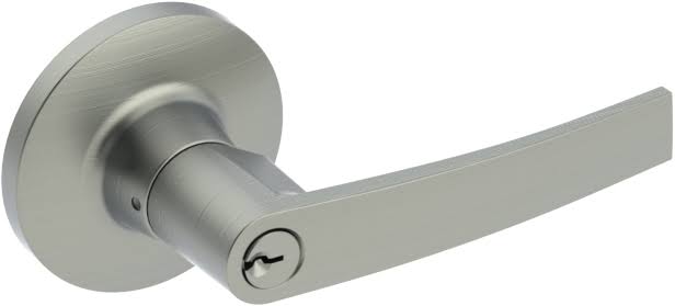 Satin Chrome Lever Entry/Office U2314