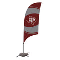 7.5 ft Razor Feather Flag with Cross Base W46495