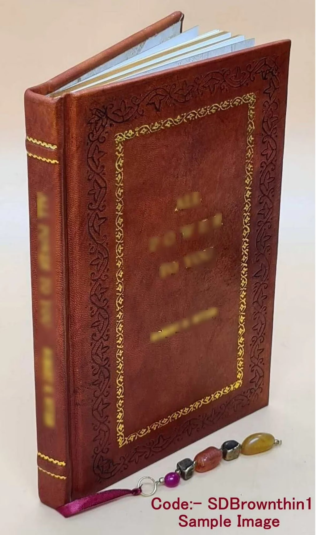 Premium Leather Bound Book N428