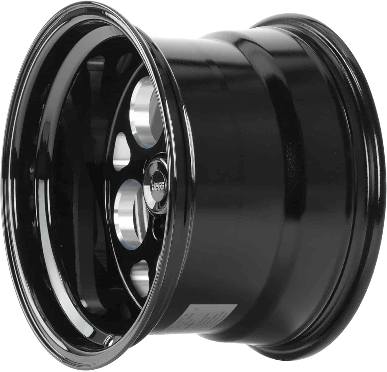 Gloss Black 15” x 10” Wheel with Center Cap E346