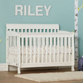 4-in-1 Crib in White V92835