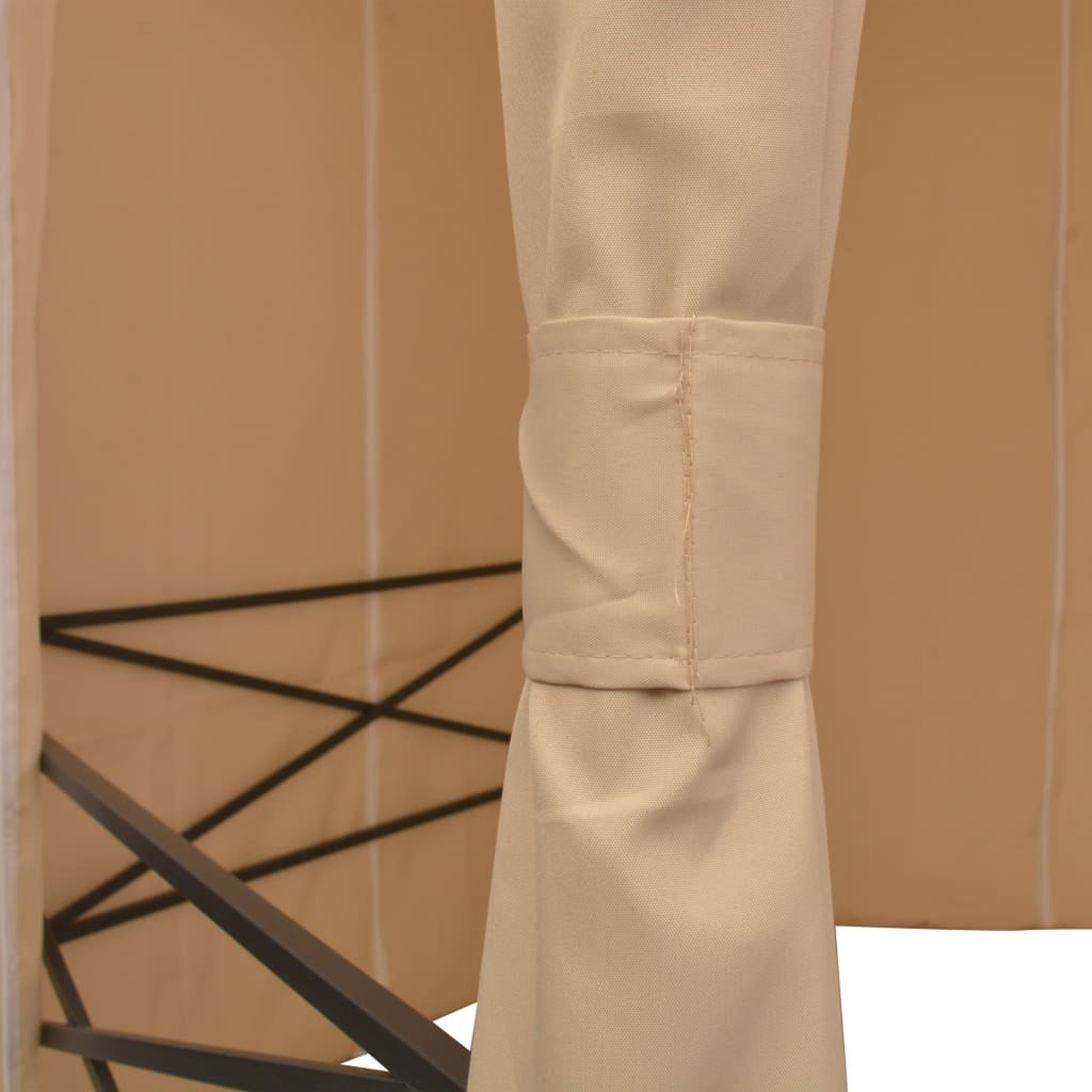 Garden Marquee Pavilion Tent with Curtains 11' 9"x8' 8" K580