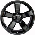 Black 20x9 Wheel for Dodge Charger K4657