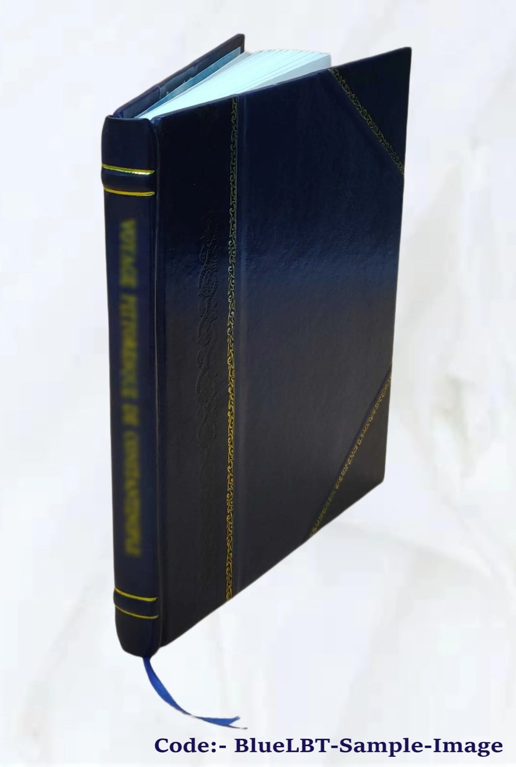 Leather Bound Torah Commentary N4316