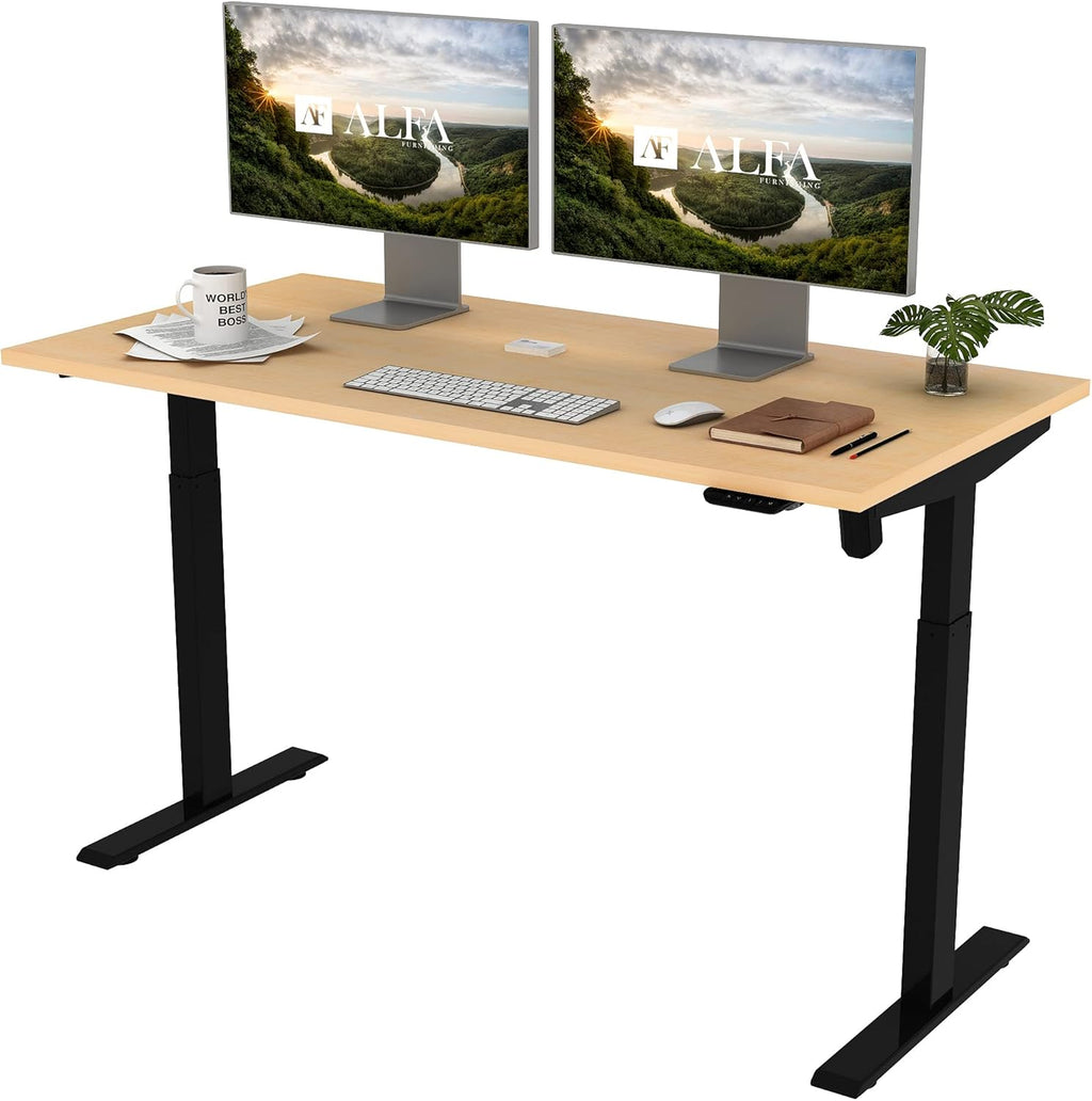 Height Adjustable Electric Sit Stand Desk A224360
