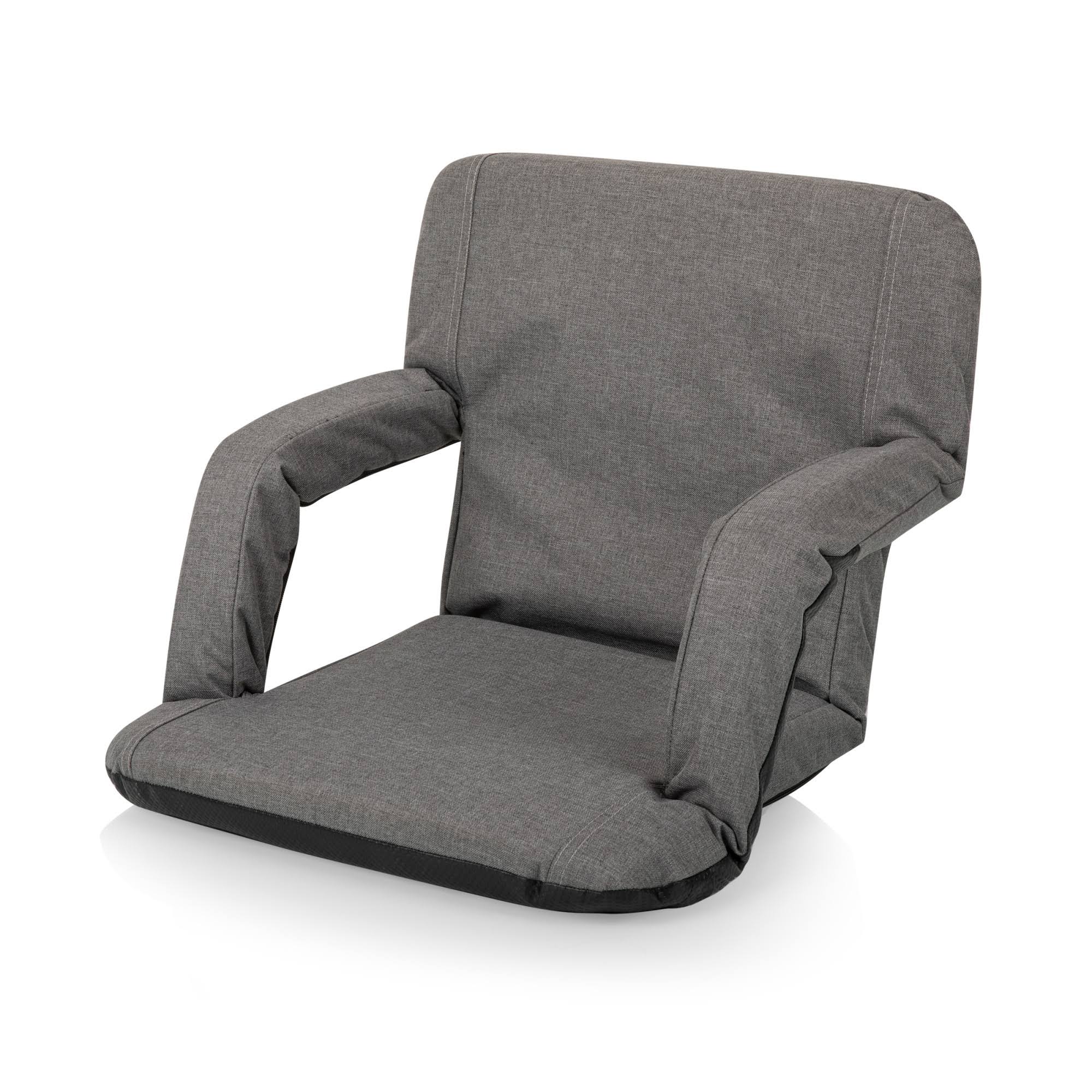 Gray Portable Reclining Stadium Seat K8184