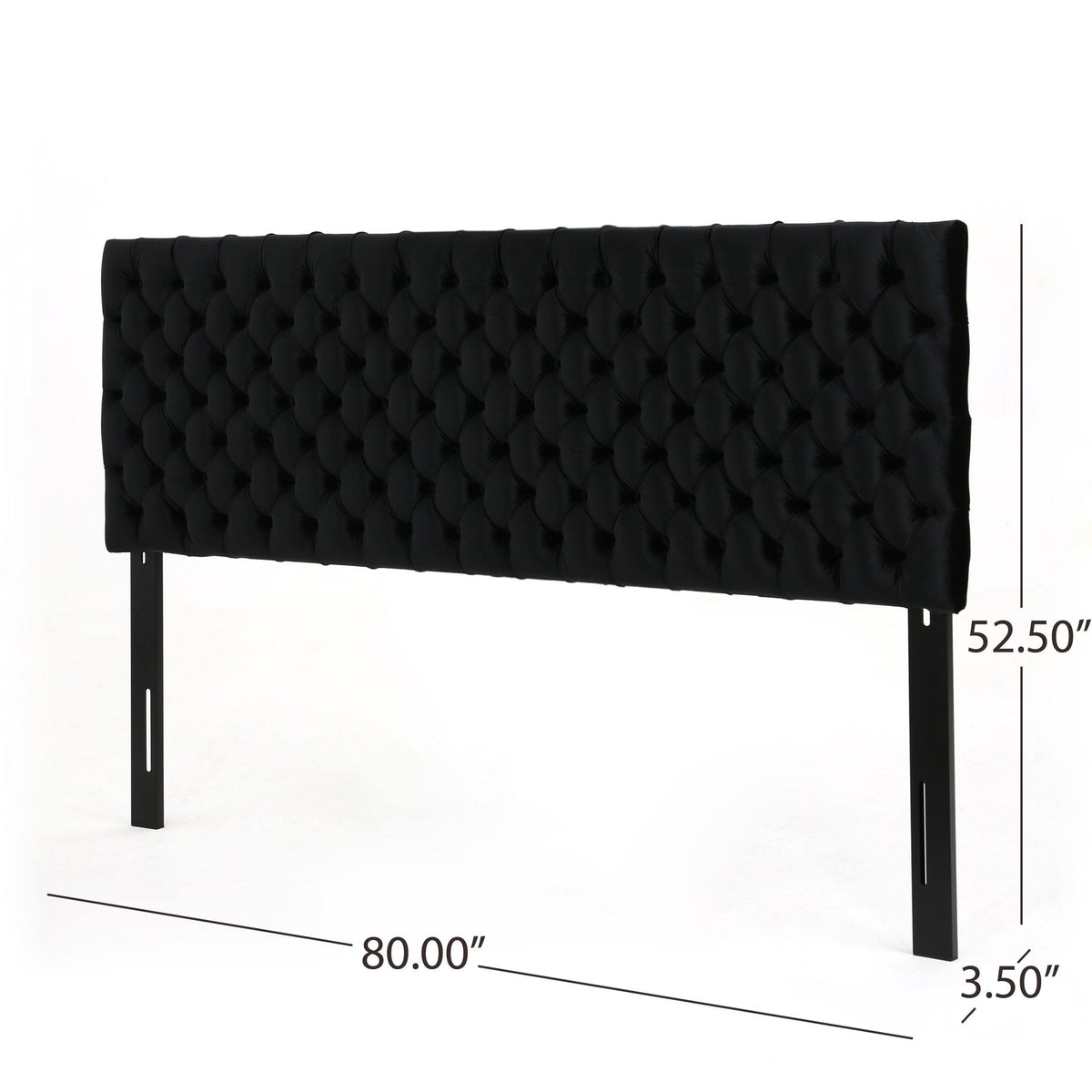 Light Beige Button Tufted Headboard King X230987