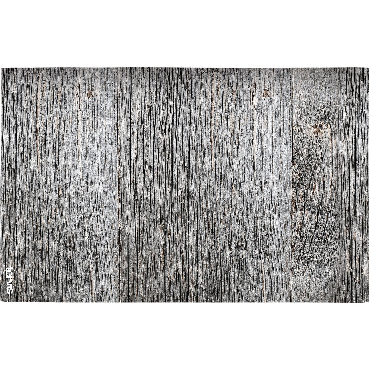 Gray Wood Grain Double Walled Insulated Tumbler Travel Cup, 16oz V150152