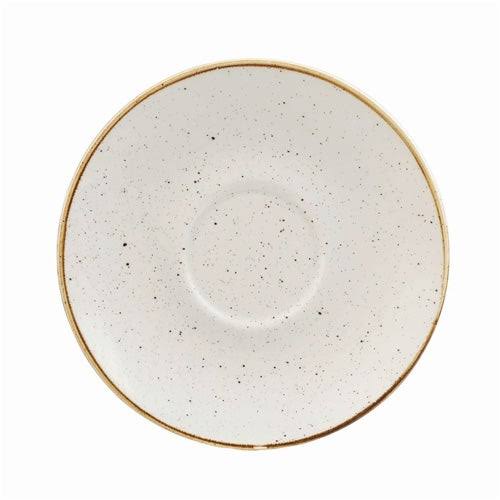 Stonecast 6-1/4x22 Cappuccino Saucer - Duck Egg Blue Z7349