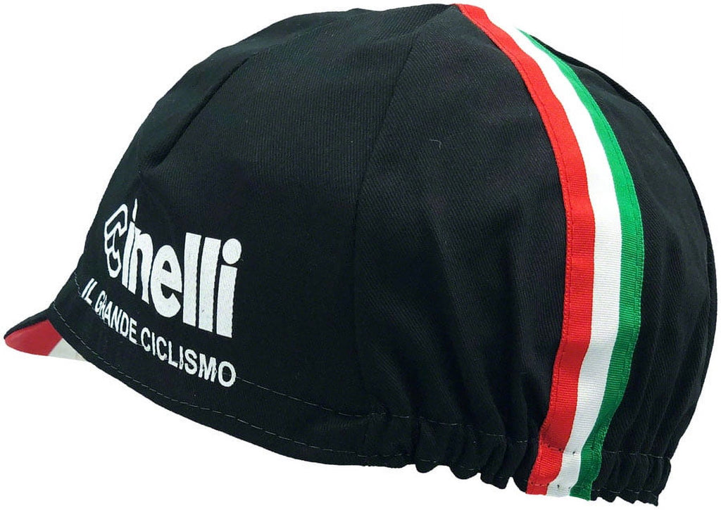 Black Cycling Cap V708