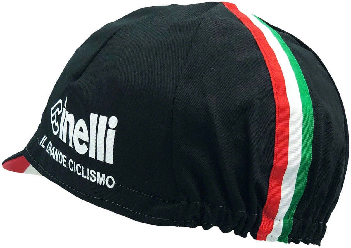 Black Cycling Cap V708