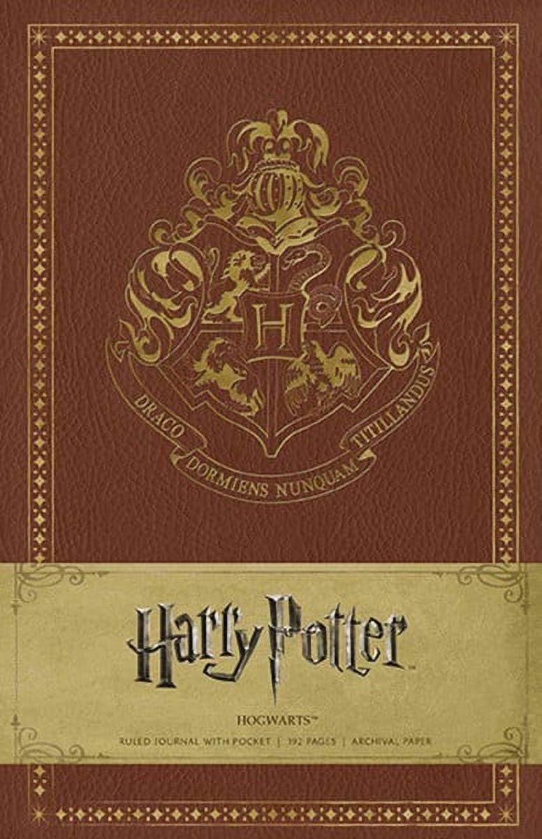 Harry Potter Hogwarts Hardcover Ruled Journal M971