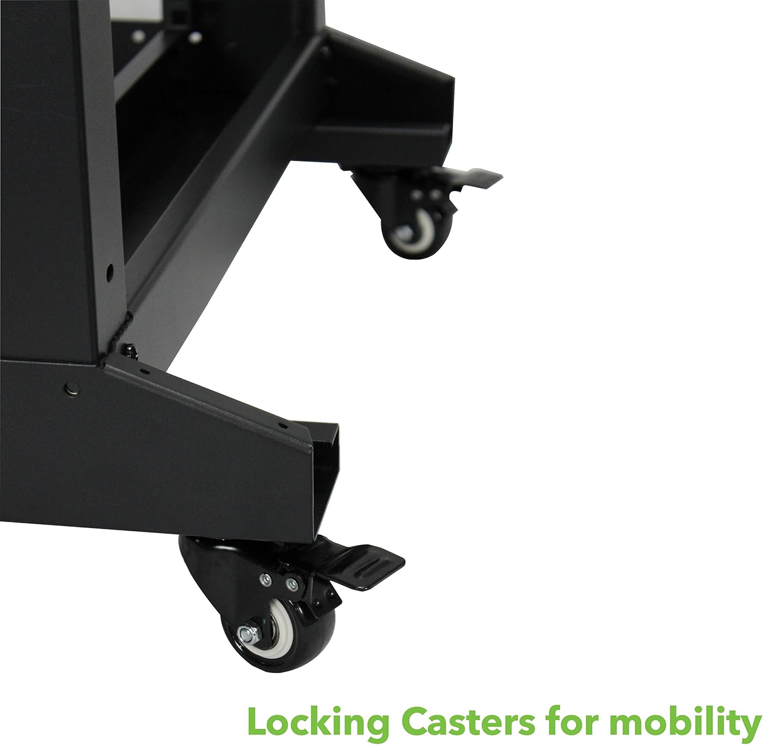 42U 4-Post Open Frame Server Rack Black C14143