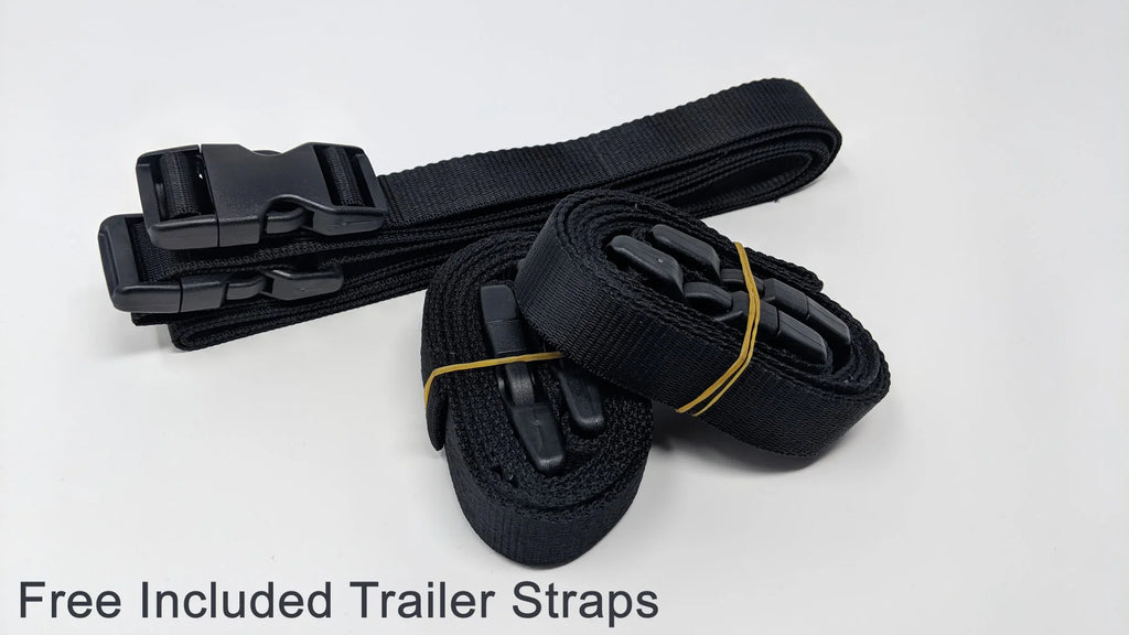 Red / Black All Weather Trailerable Jet Ski Cover with Trailer Straps and Storage Bag O725242