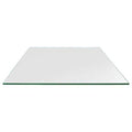 Clear Tempered Rectangle Glass Table Top 24 x 48 inch N813