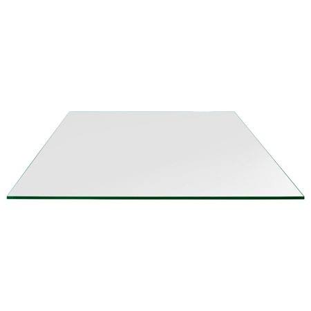 Clear Tempered Rectangle Glass Table Top 24 x 48 inch N813