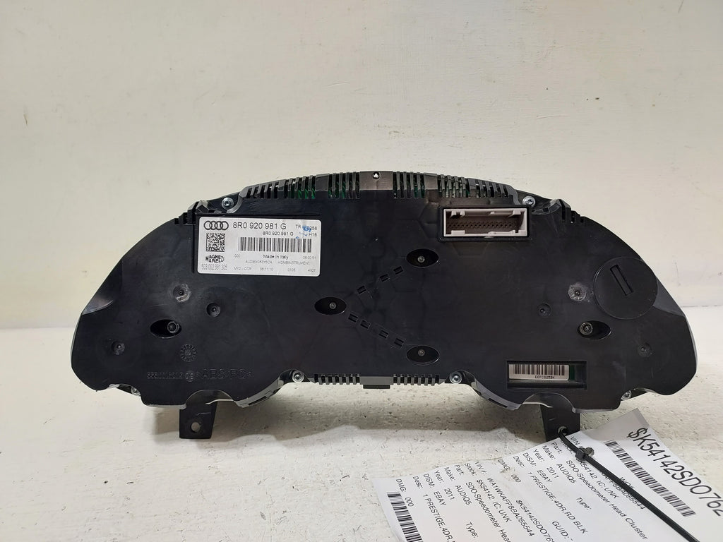 Pre-Owned Audi Q5 Speedometer Cluster 122K Miles OEM S2451