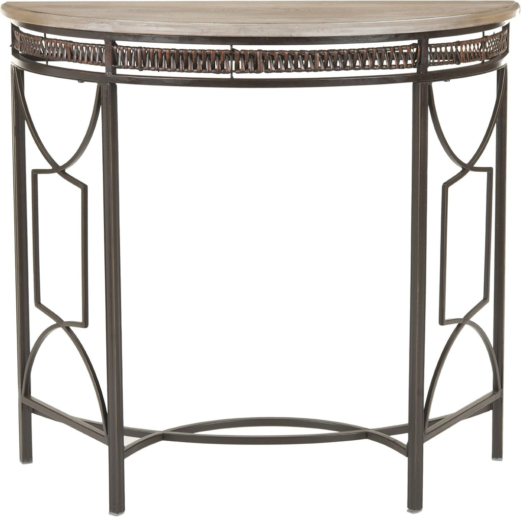 Copper and Red Maple Console Table G3869