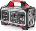300W Portable Power Station, 280wh (78000mAh) Solar Generator with 110V Pure Sine Wave AC Outlet U860