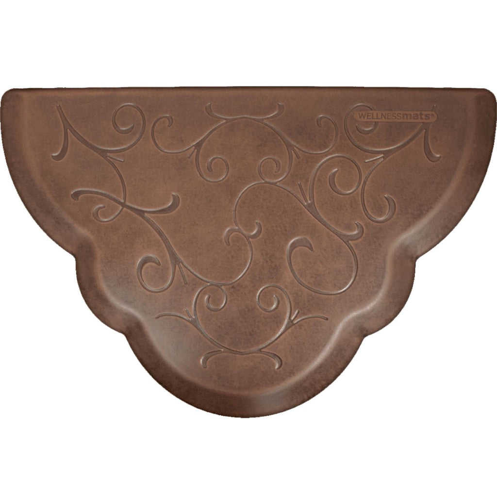 32x22 x 22x22 Studio Scalloped Antique Light Mat W226