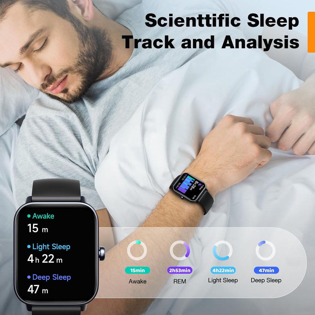 Smart Watch with 1.8" Touchscreen Fitness Tracker Q13750