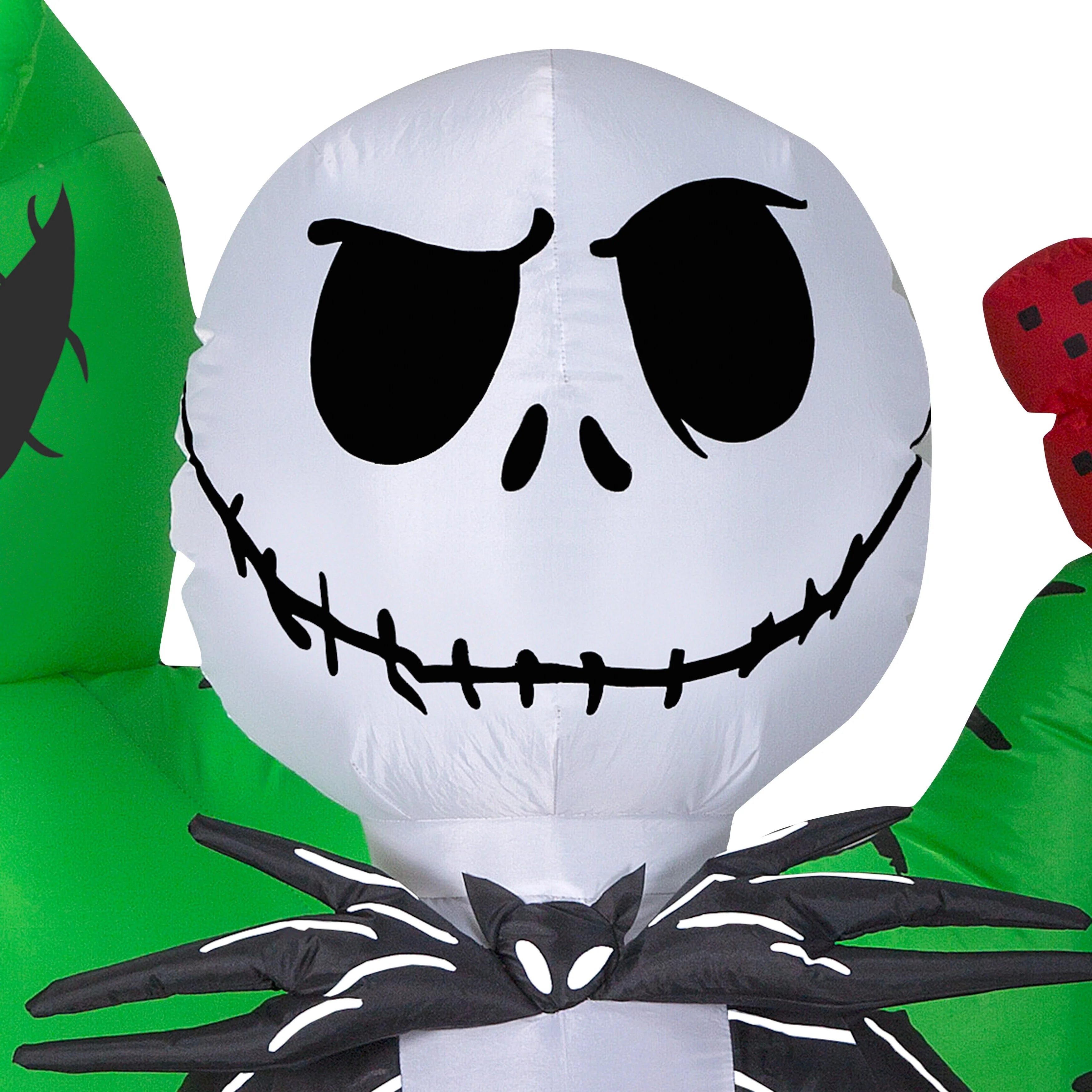 6.5 ft Tall Inflatable Jack Skellington Scene L414