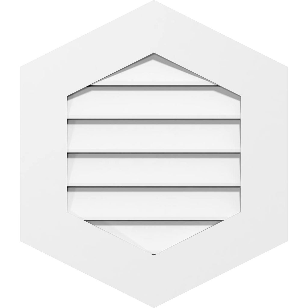 PVC Gable Vent X56985