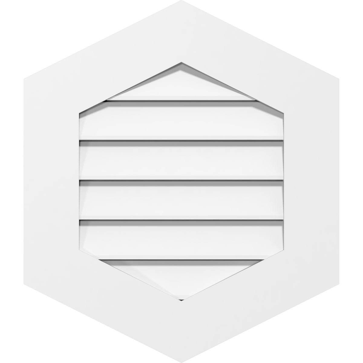 PVC Gable Vent X56985