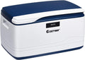 Large Locking Storage Container Box with Lid, 8-Gallon, Pack of 2 P1373