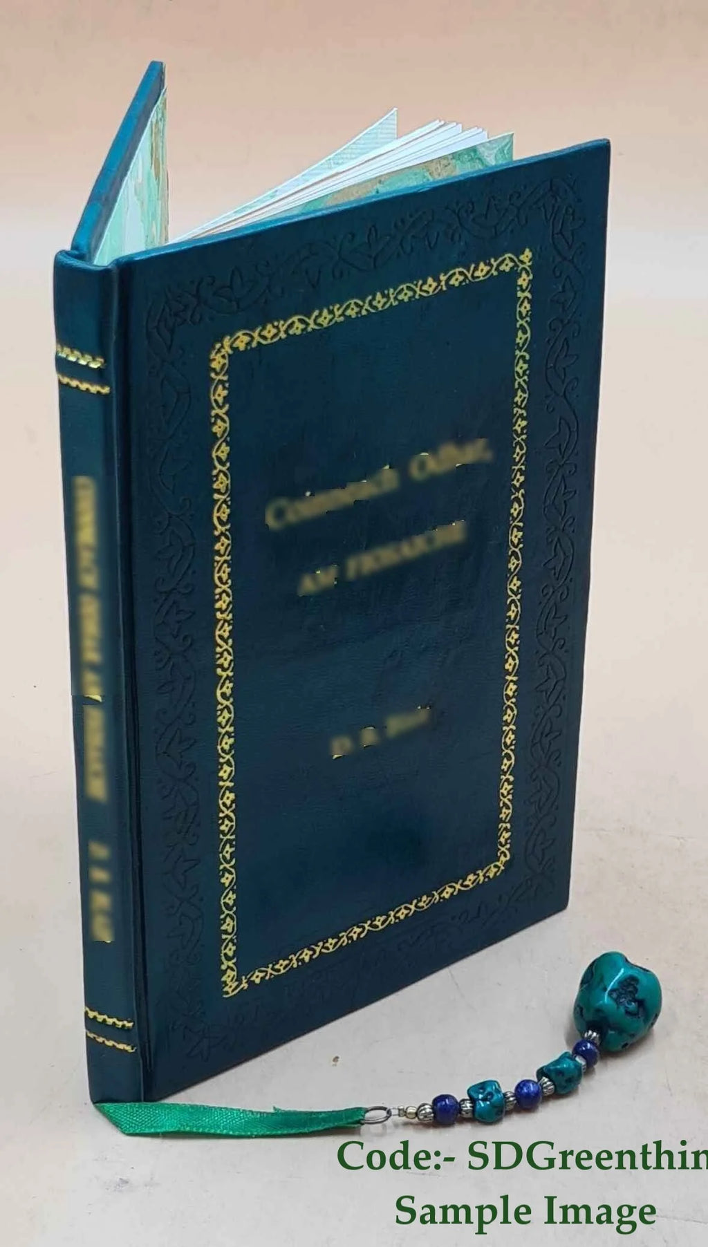 Premium Leather Bound Book N428