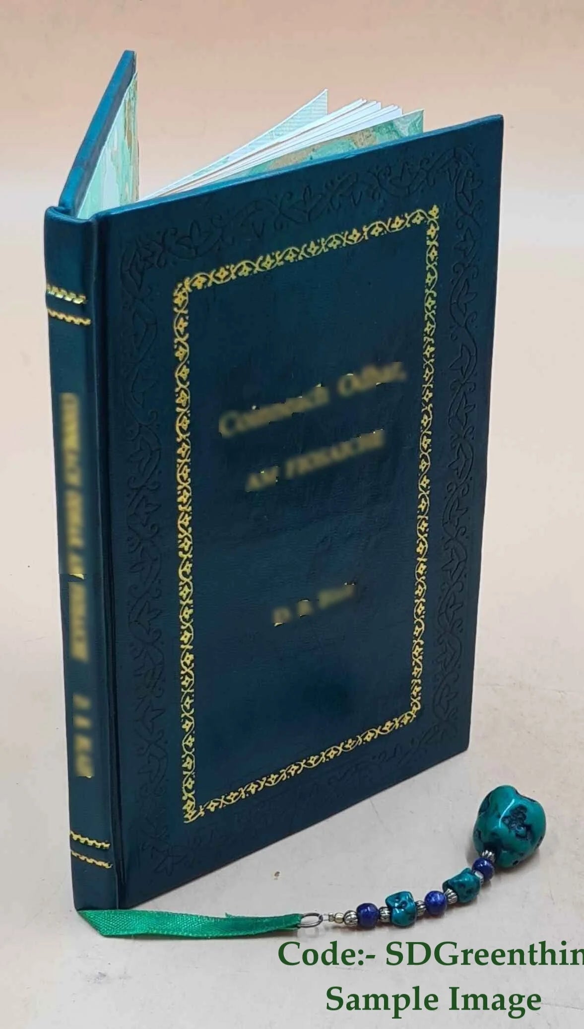 Premium Leather Bound Book N428