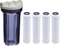 RV Water Filter Housing with 4 Carbon Filters Pack of 2 K390