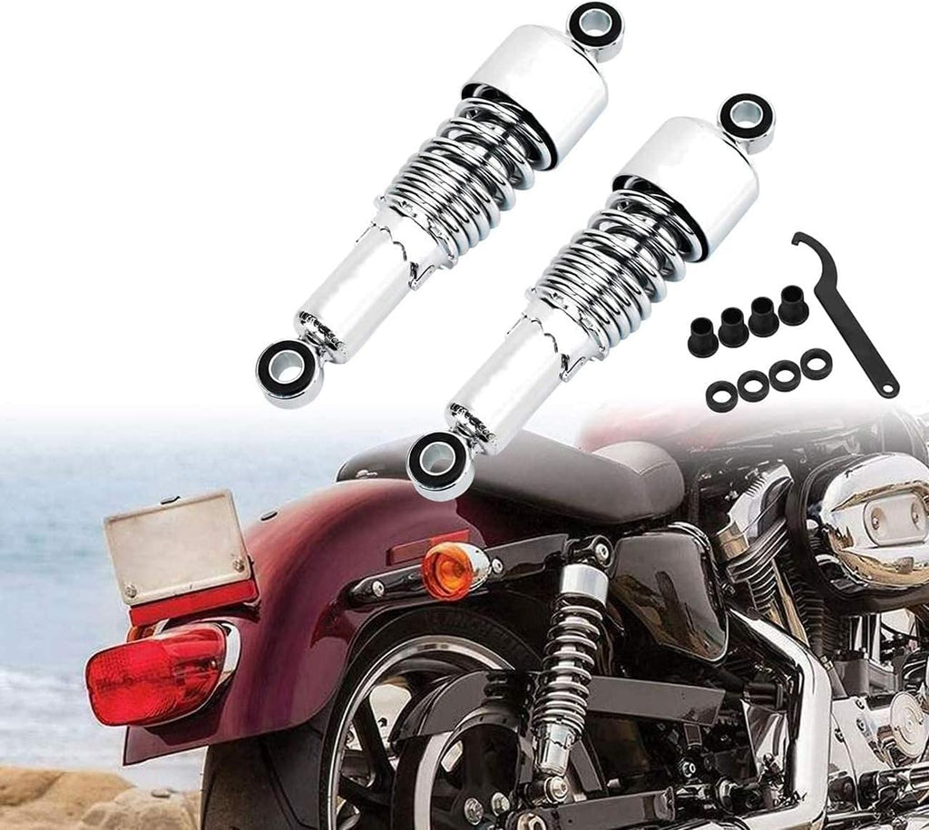 267mm 10.5" Rear Shock Absorber Chrome (A Pair) I47995