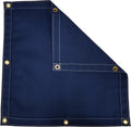 Blue Polyester Canvas Tarp 14 Ft. X 20 Ft. 14.5 Oz. M878