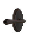 Fleur Right Handed Passage Door Lever Timeless Bronze D908727