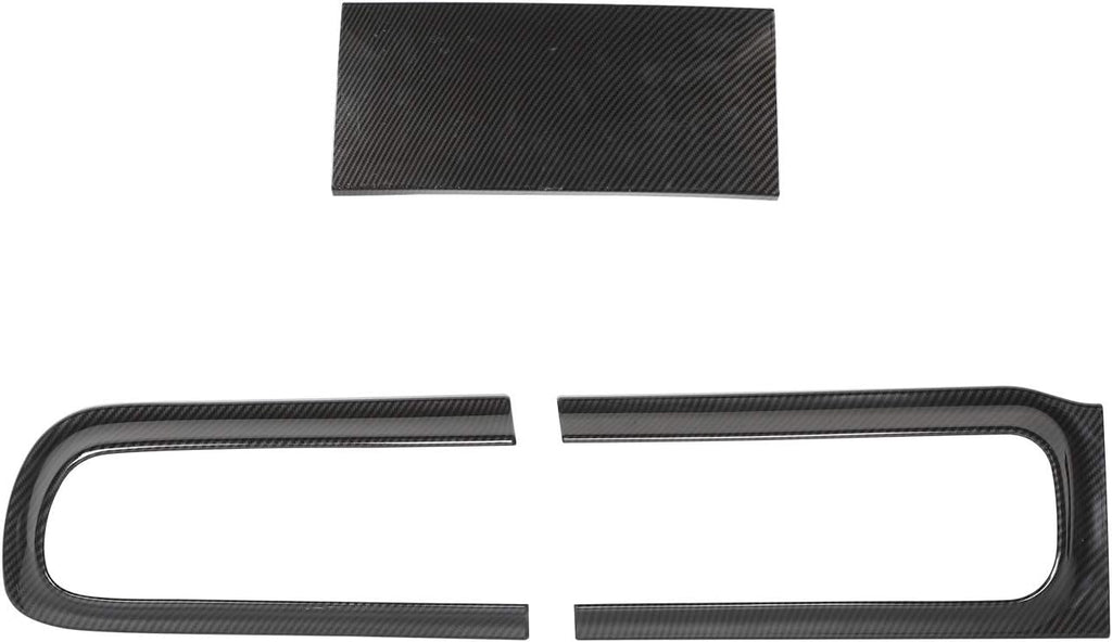 Carbon Fiber Grain Taillight Cover Trim Accessories A67593