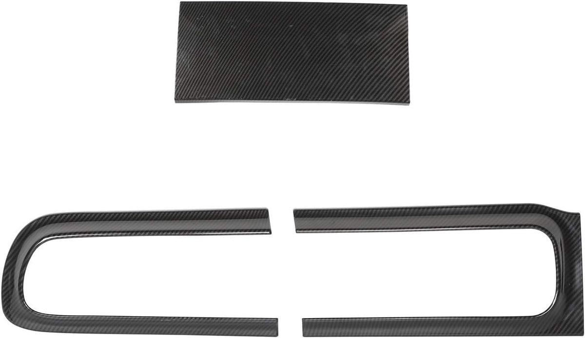 Carbon Fiber Grain Taillight Cover Trim Accessories A67593