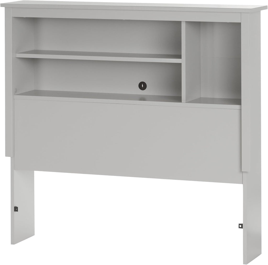 Pure Black Twin Bookcase Headboard Z4295
