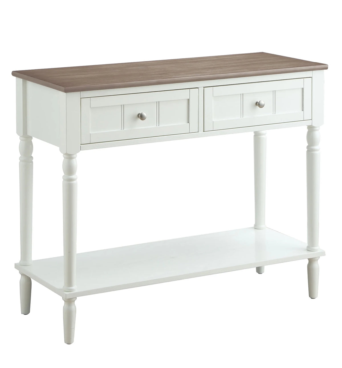 French Country Two Drawer Hall Table K1724