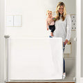 Black 41" Tall Retractable Mesh Baby Gate Z651