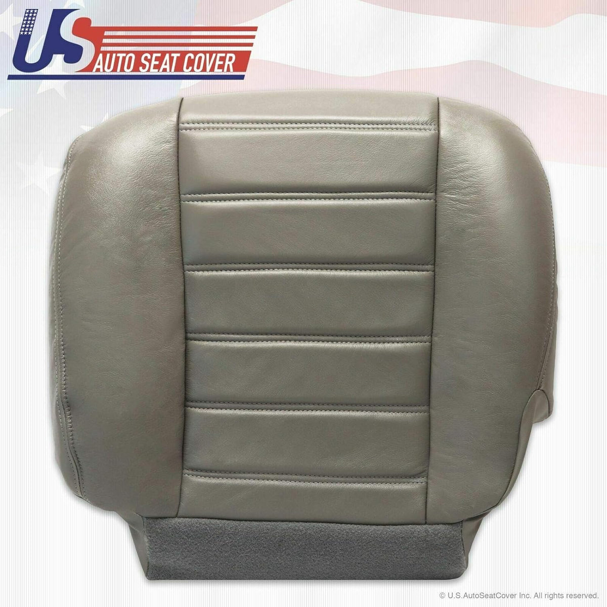 Gray Pack of 2 Vinyl Seat Cover G7508